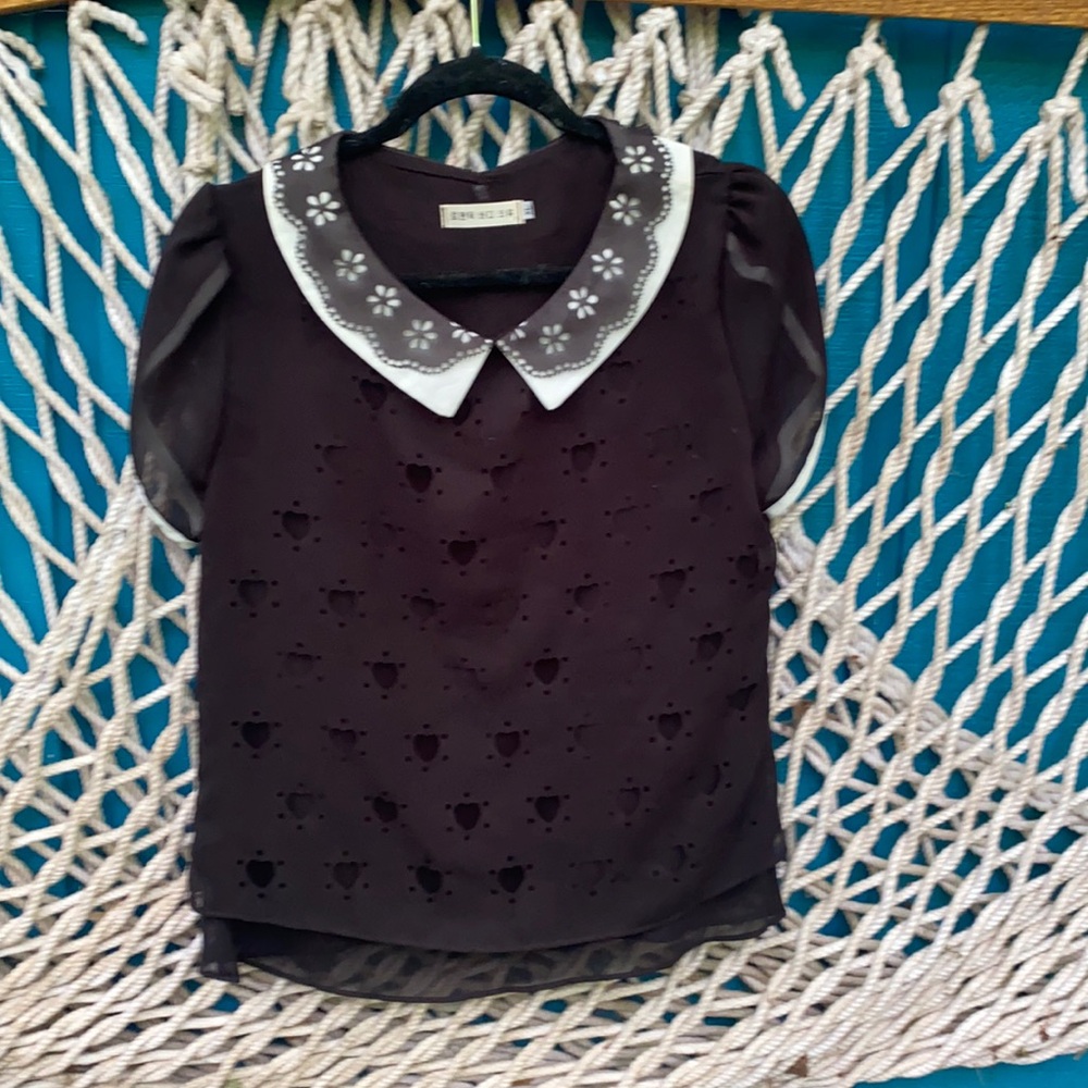 Peter Pan Collar blouse